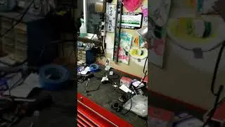 How not to heat your garage!
