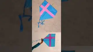 Brazilian Kite making And flying. #youtubeshorts #kitemaking #kitecreation