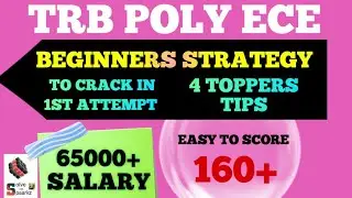PAKKA STRATEGY | TRB POLYTECHNIC ECE PREPARATION | NOTIFICATION / SYLLABUS / ONLINE CLASSES/ TEST