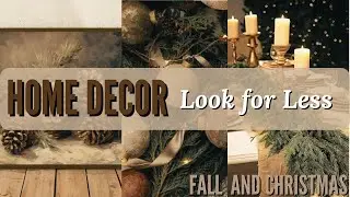 High End Home Decor Dupes | Temu Finds for Less | Christmas & Fall Decor + Future DIY Ideas