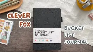 Clever Fox Bucket List Journal | Plan with Me 🦊