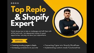 Shopify Plus Developer | Landing Page Expert | CRO Expert | Replo | Gempages| Pagefly | Funnelish