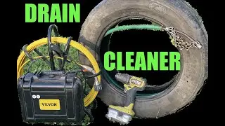 Drain Cleaning | VEVOR CAMERA 150ft | 3/8 CYCLONE