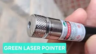 A Green Laser Pointer to Make Light Display