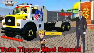 New modified tipper mod for bus samilutor indonesia |Indian oil tanker truck mod bussid