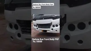 Zedone Bus Front Body Part / Bus FRP Bodypart #zedone #bus #accessories #bodyparts #sale #kerala