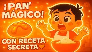 &iexcl;Magia en la COCINA! 🥖 El SECRETO del Pan de Muerto M&aacute;gico (Cuento y Receta)