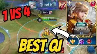 BEST QI PRO OUTPLAY 1 VS4 - FLORENTINO COUNTER  | AoV | 傳說對決 | RoV | Liên Quân Mobile