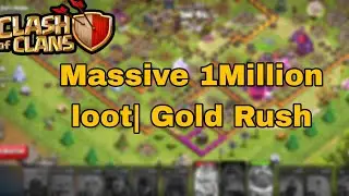 Massive 1 Million loot using kane and queen walk #fypyoutube #fyp #clashofclans