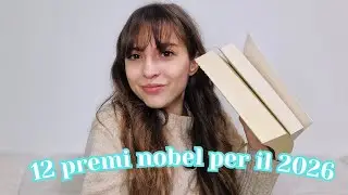 12 Premi Nobel per il 2026 📚 La mia TBR ambiziosa