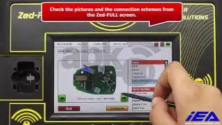 Unlocking Chrysler OHT692427AA Used Remote Key By The Zed Full Key Programmer & ZFH-C12 Cable