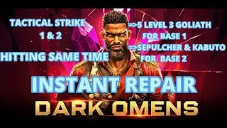 WAR COMMANDER - MULTI BASE ATTACK TACTICAL STRIKES 1 & 2 RUBI ON, INSTANT REPAIR