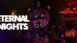 Jogando fnaf eternal nights / lucid no roblox 