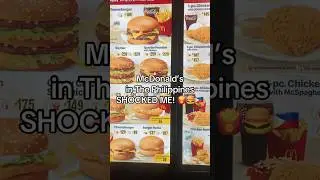 McDonald&rsquo;s in The Philippines As A Foreigner SHOCKED ME! 🍟🍔🇵🇭