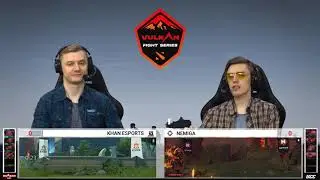 (RU) Nemiga vs Khan Esports | Vulkan Fight Series | map 1 | by @Zloba13 & @Mr_Zais