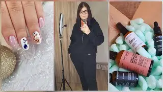 🎄НОВОГОДНИЙ МАНИКЮР 2022🎅ОБЗОР ПОЛЬСКОЙ КОСМЕТИКИ SKINTRA🔥