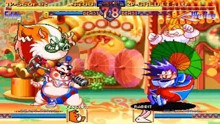 Rabbit - A Really Bizarre Classic Arcade Fighting Game (Aorn 1997)