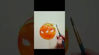 Watercolor Tomato!