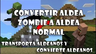 &iquest;C&oacute;mo curar aldeanos y repoblar aldea?