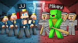 JJ Became POLICE vs Mikey Became ROBBER in Minecraft ! - Maizen