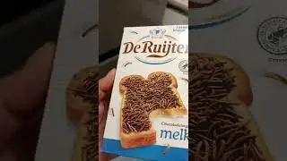 De Ruijter Milk Sprinkles#Cacao flavor#asmr#shorts