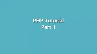 PHP Tutorial 1 || Introduction & Basic Installation & First PHP Page (Bangla/Bengali)