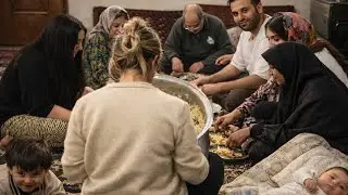 A Heartwarming Day in Rural Iran | Family, Tahchin
