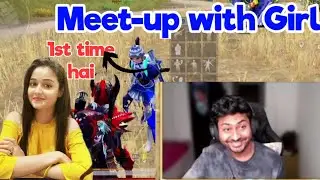 Girl meetup 1st time with hydra dynamo ❤️ funny reaction by dynamo gaming