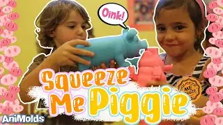 Animolds&reg; Squeeze Me Piggie 🐷🔊