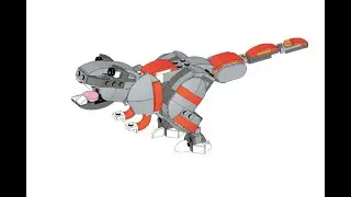 T-rex 31163 - LEGO Tutorial