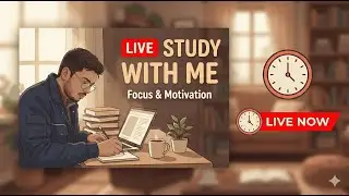 Live Study Session &ndash; | NDA/CDS/UPSC Preparation | Study With Me