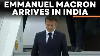 Emmanuel Macron India Visit LIVE | French President Arrives In India | Republic Day 2024 | Jaipur