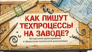 10 этапов РАЗРАБОТКИ ТЕХПРОЦЕССА производства деталей!