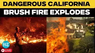 US Wildfire LIVE | 'Life-threatening' Wildfires Burn Hundreds of Acres in LA | California Bush Fire