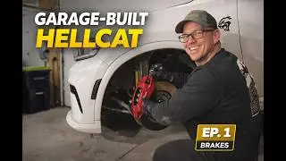 Garage-Built Hellcat Ep. 1 | DIY Brakes & Catch Can (Chasing 10s in Colorado)