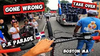 Bikes take over Dominican festival (gone wrong) shots fired !!￼