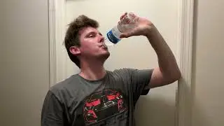 Nick Drinks Water 9988