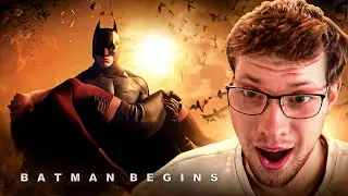 BATMAN BEGINS! FIRST TIME WATCHING!