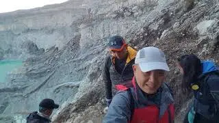 Mount Ijen Sulphur Lake+ Sunrise Crater