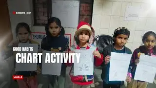 Good Habits Chart Activity || Good Habits || Ranjana_vlogs0822