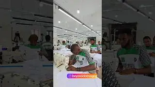 Inside Our Garment Factory in Aba | Made in Nigeria Clothing Production 🇳🇬 @YouTube #fypage