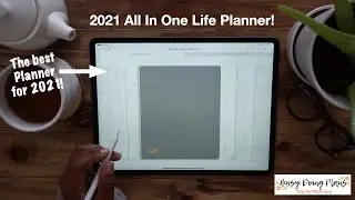 BEST Digital Planner for 2021! || All In One Life Planner I Walkthrough