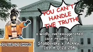 【Experimental】A wildly exaggerated reading of Stambovsky v. Ackley 169 a.d.2d 254