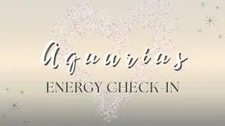 Aquarius ♒ | You&rsquo;re Used to Chaos&mdash;They Bring Peace | Energy Check-In