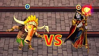 Castle Crush Shaman Vs Mage | Castle Crush