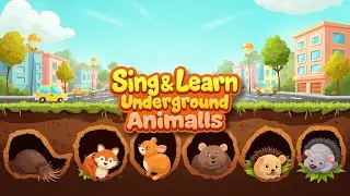 Sing & Learn About City Underground Animals! 🐾
