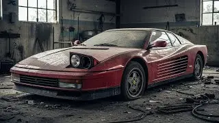 The Return of a Legend | Full Restoration of  Abandoned 1986 Ferrari Testarossa from Ruins to Glory