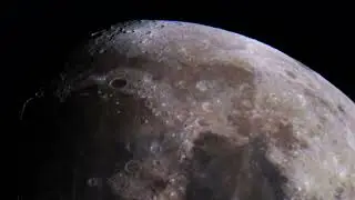 Tower Structure On The Moon -Live Footage & Brown Changing Surface Oxidizing Filmed on May19th 2024