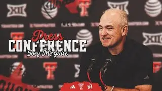 Texas Tech Football: Joey McGuire Postgame Presser at Arizona State | October 18, 2025