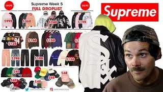 Полный обзор дроплиста SUPREME 5-й недели #fw25